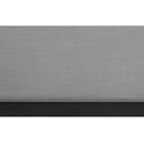  Color_Black/ Grey  Size_Twin  -- Alfie Grey Linen Textured Fabric Upholstered Twin Bed IMAGE 7