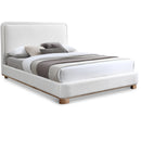  Color_Cream/ Natural  Size_Full  -- Meridian Nolita Upholstered Panel Bed IMAGE 1