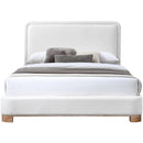  Color_Cream/ Natural Size_Full -- Nolita Cream Linen Textured Fabric Upholstered Full Bed IMAGE 3