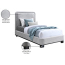  Color_Black/ Grey Size_Twin -- Nolita Grey Linen Textured Fabric Upholstered Twin Bed IMAGE 8