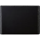  Meridian Penny Black Linen Textured Fabric Upholstered King Bed IMAGE 5