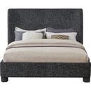 Meridian Penny Black Polyester Fabric Queen Bed IMAGE 3