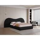  Color_Black Size_Queen -- Meridian Everest Upholstered Platform Bed IMAGE 2