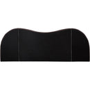  Color_Brown Size_King -- Everest Brown Linen Textured Fabric Upholstered King Bed IMAGE 6