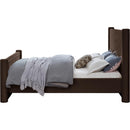  Meridian Elias Brown Velvet Upholstered Full Bed IMAGE 5