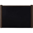  Meridian Elias Brown Velvet Upholstered Full Bed IMAGE 6