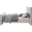  Meridian Elias Cream Velvet Upholstered Full Bed IMAGE 5