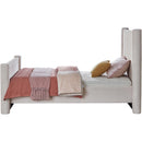  Meridian Elias Cream Velvet Upholstered Twin Bed IMAGE 5