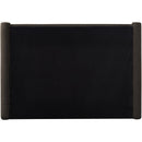  Color_Brown Size_King -- Elias Brown Boucle Fabric Upholstered King Bed IMAGE 6