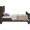  Color_Brown Size_Twin -- Elias Brown Boucle Fabric Upholstered Twin Bed IMAGE 5