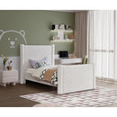  Color_Cream Size_Twin -- Elias Cream Boucle Fabric Upholstered Twin Bed IMAGE 2