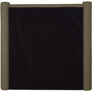  Color_Olive Size_Twin -- Elias Olive Green Boucle Fabric Upholstered Twin Bed IMAGE 6