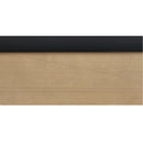  Color_Black Size_King -- Casa Black Vegan Leather Upholstered King Bed IMAGE 8