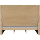 Meridian Casa Cream Vegan Leather Queen Bed (3 Boxes) IMAGE 6