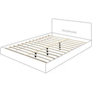 Meridian Casa Cream Vegan Leather Queen Bed (3 Boxes) IMAGE 9