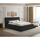 Meridian Dane Black Teddy Fabric Full Bed (3 Boxes) IMAGE 2