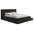 Meridian Dane Black Teddy Fabric Full Bed (3 Boxes) IMAGE 8