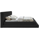  Color_Black  Size_King  -- Dane Black Teddy Fabric Upholstered King Bed IMAGE 5