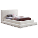  Color_Cream  Size_Twin  -- Dane Cream Teddy Fabric Upholstered Twin Bed IMAGE 8
