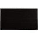 Meridian Devin Grey Linen Textured Fabric Full Bed IMAGE 6