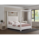 Meridian Eden Cream Boucle Fabric King Bed (3 Boxes) IMAGE 2