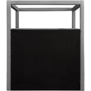  Color_Grey  Size_Queen  -- Eden Grey Boucle Fabric Upholstered Queen Bed IMAGE 5