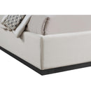  Color_Beige/ Black  Size_Full  -- Meridian Flynn Upholstered Platform Bed IMAGE 6