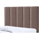 Meridian Hudson Brown Vegan Leather Twin Trundle Bed IMAGE 7