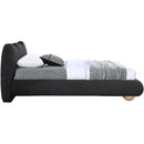 Meridian Hyde Black Boucle Fabric Twin Bed (3 Boxes) IMAGE 7