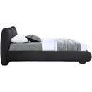 Meridian Hyde Black Boucle Fabric Twin Bed (3 Boxes) IMAGE 8