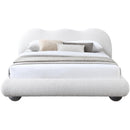  Color_Cream  Size_Full  -- Hyde Cream Boucle Fabric Upholstered Full Bed IMAGE 6