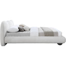 Meridian Hyde Cream Boucle Fabric Full Bed (3 Boxes) IMAGE 8