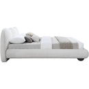  Color_Cream  Size_King  -- Hyde Cream Boucle Fabric Upholstered King Bed IMAGE 8