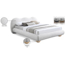 Meridian Hyde Cream Boucle Fabric Queen Bed (3 Boxes) IMAGE 10