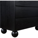  Color_Black -- Meridian Kent 5 Drawer Chest IMAGE 8