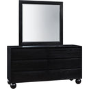  Color_Black -- Meridian Kent 6 Drawer Dresser IMAGE 5