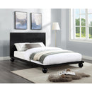  Color_Black Size_King -- Kent Black Ash Wood King Bed IMAGE 2