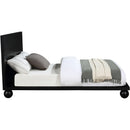  Color_Black Size_King -- Kent Black Ash Wood King Bed IMAGE 3
