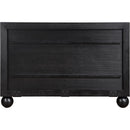  Color_Black Size_King -- Kent Black Ash Wood King Bed IMAGE 5