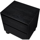  Color_Black -- Meridian Kent 2 Drawer Nightstand IMAGE 7