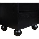 Color_Black -- Meridian Kent 2 Drawer Nightstand IMAGE 8