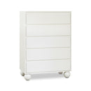  Color_Cream -- Kent Cream Ash Wood Chest IMAGE 1