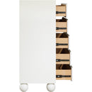  Color_Cream -- Kent Cream Ash Wood Chest IMAGE 4