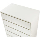  Color_Cream -- Kent Cream Ash Wood Chest IMAGE 7