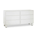  Color_Cream -- Kent Cream Ash Wood Dresser IMAGE 1