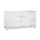  Color_Cream -- Kent Cream Ash Wood Dresser IMAGE 1