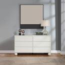  Color_Cream -- Kent Cream Ash Wood Dresser IMAGE 2