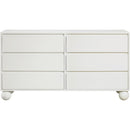  Color_Cream -- Kent Cream Ash Wood Dresser IMAGE 3