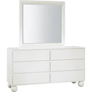  Color_Cream -- Kent Cream Ash Wood Dresser IMAGE 5