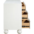  Color_Cream -- Kent Cream Ash Wood Dresser IMAGE 6